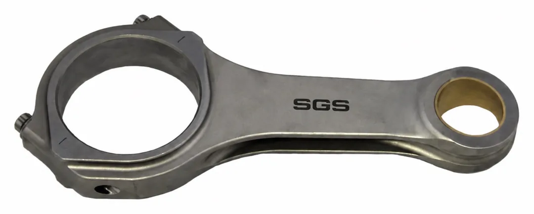 Connecting rod with small-end bush